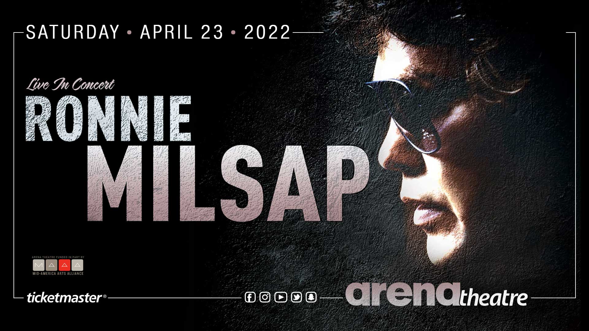 Ronnie Milsap – Arena Theatre