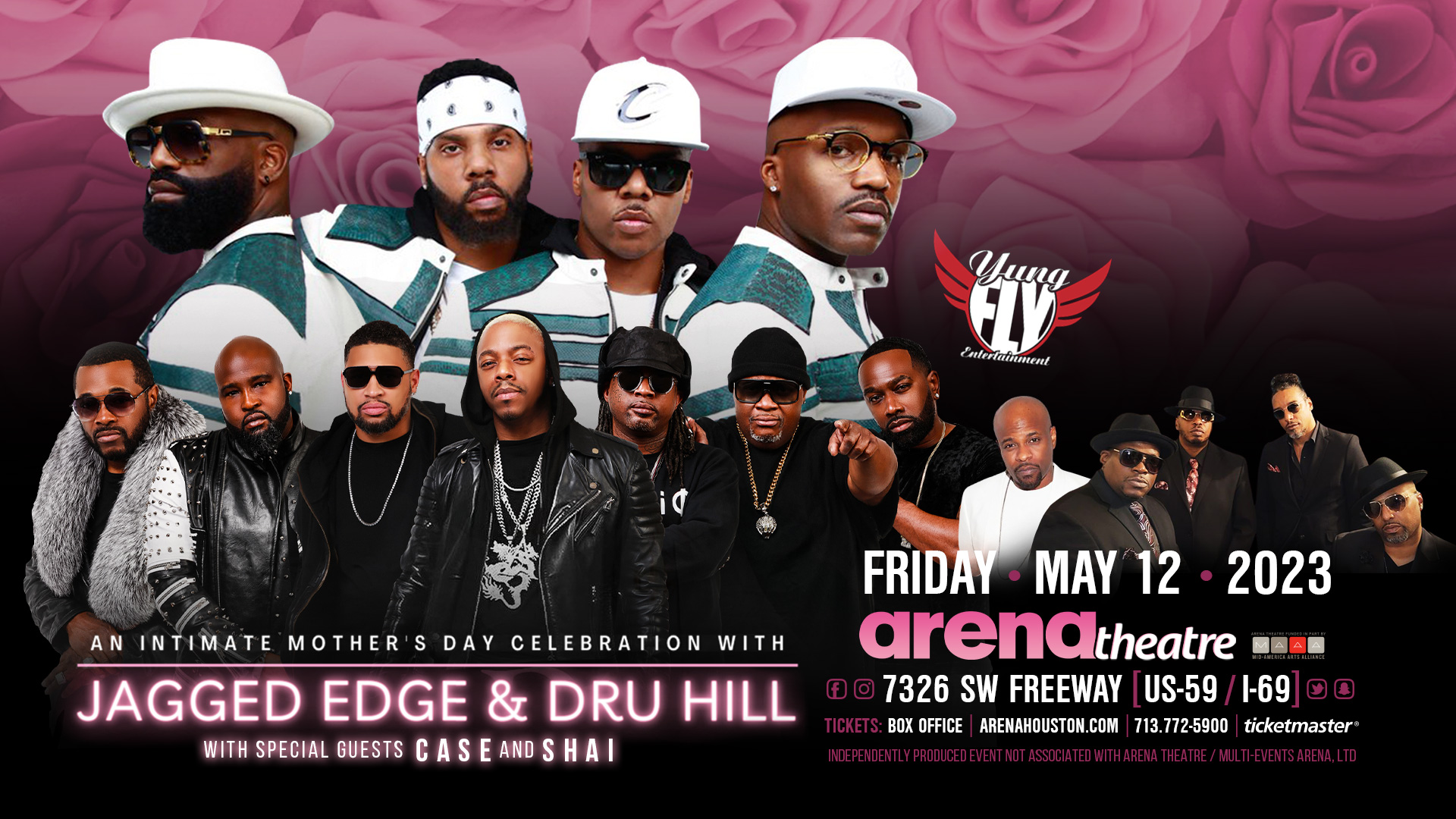 Jagged Edge, Dru Hill, Case, & Shai: Mother's Day Celebration – Arena  Theatre