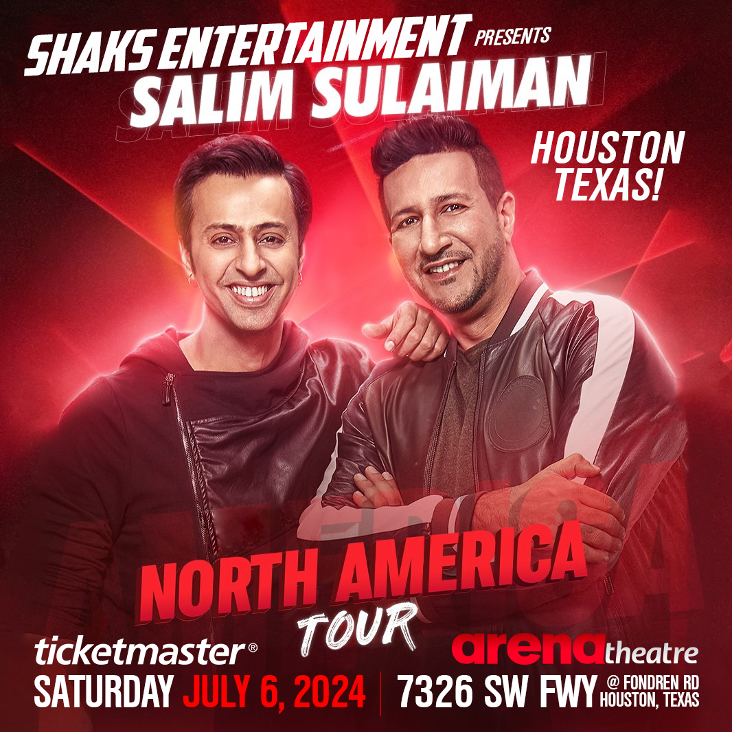 07/06/24 Salim Sulaiman North America Tour 2024 Arena Houston